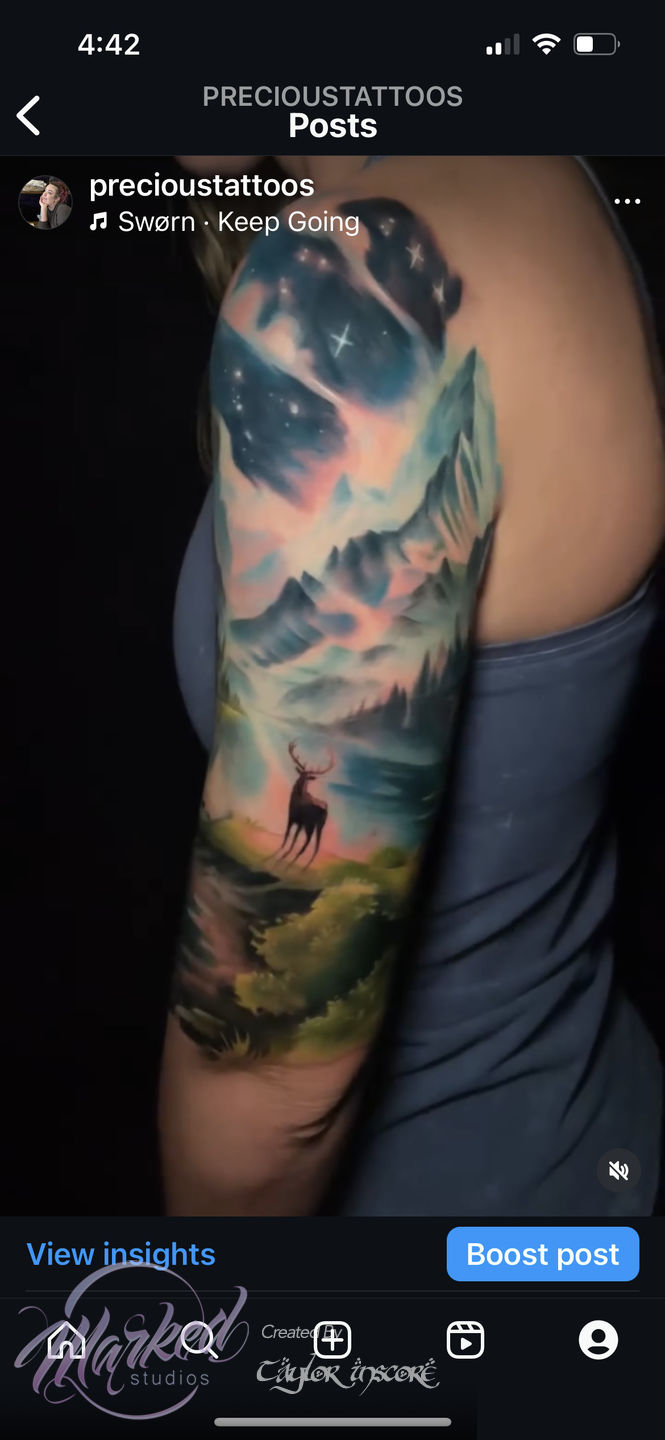 Creative Disney Themed Tattoo Ideas for Fans, image size:665x1440