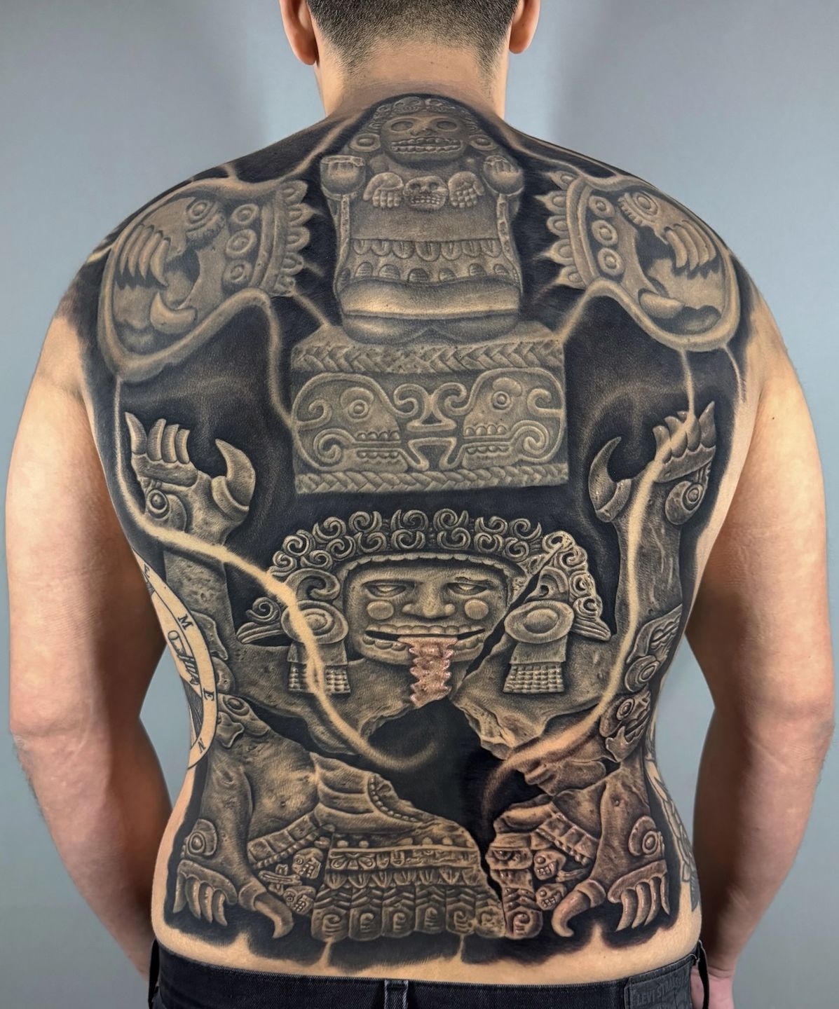 アート・デザイン・音楽 BACK PIECE TATTOO II Hell themed back piece for Georgia! Done over three sessions