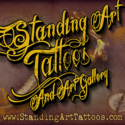 Standing Art Tattoos & Art Gallery