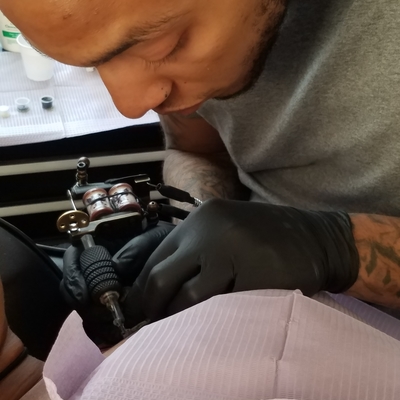 Ink slangin Peezy Tattoo studio