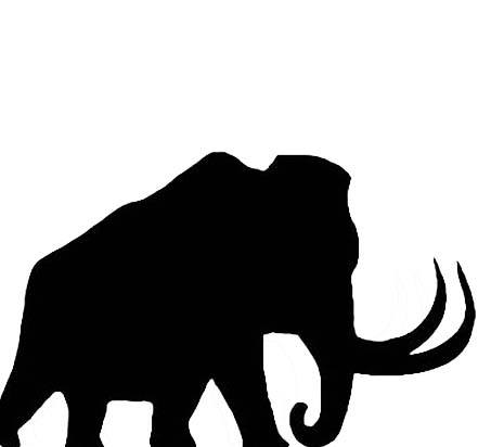 Black Mammoth Tattoo